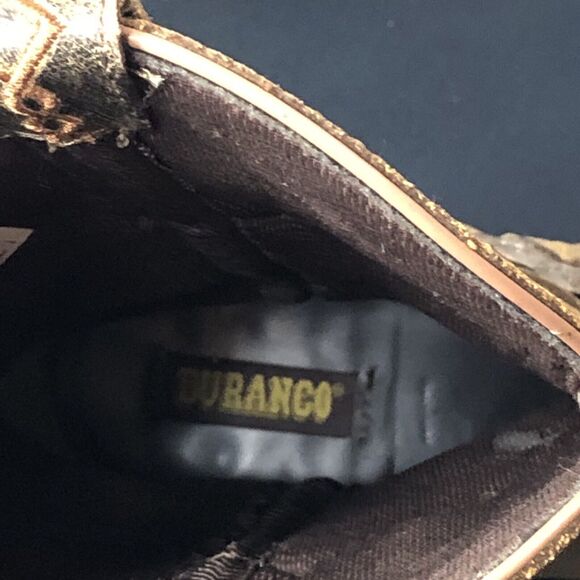 Durango Crush Distressed 11" Heart Concho Women's Size 8M Western Boots RD4155 - Picture 10 of 14